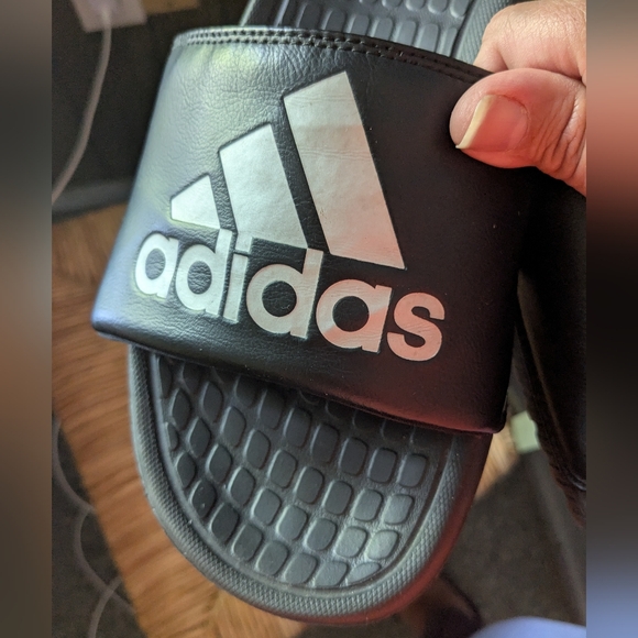 ADIDAS "Voloomix" Slide Sandals, Men's Sz 10, EUC!! - Picture 2 of 5
